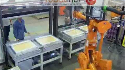 ABB IRB 4400 ROBOT DISPENSE GLUING - MASTİKLEME ROBOT