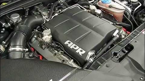 AUDI S5 ON DYNO AFTER APR SUPERCHARGER !!!