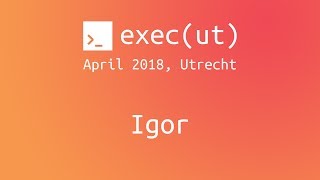 Igor - Production: an Owner's Manual