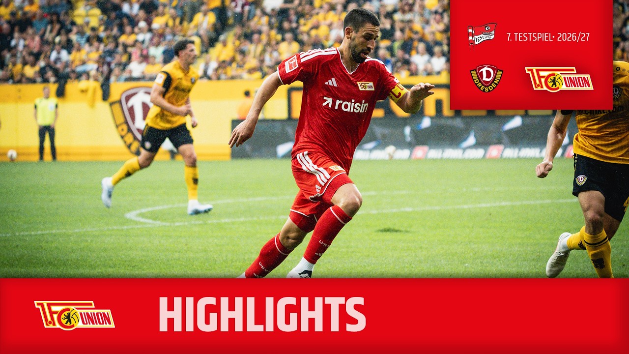 "Gute erste Halbzeit!" | Highlights #SGDFCU | 1. FC Union Berlin