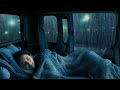 Camping Car Window Rain Sounds for Sleeping and Thunder Sounds to Sleep Fast