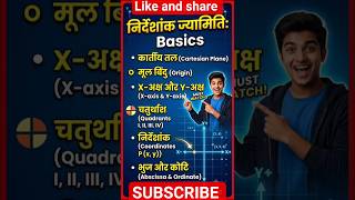 Coordinate Geometry Class 10 Full Concept #youtubeshorts #maths #class10th #class9 #education