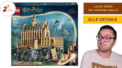 Harry Potter Hogwarts' Große Halle: Detaillierter Blick ins Set - LEGO 76435