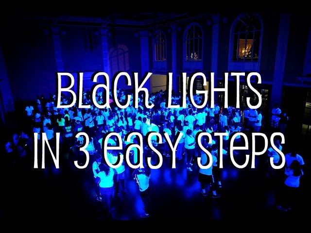 Blacklight Rental Miami, Black Light Rental