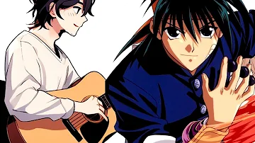 Learn How to Play Flame of Recca Opening Song on Guitar! | Nanka Shiawase Chords Tutorial