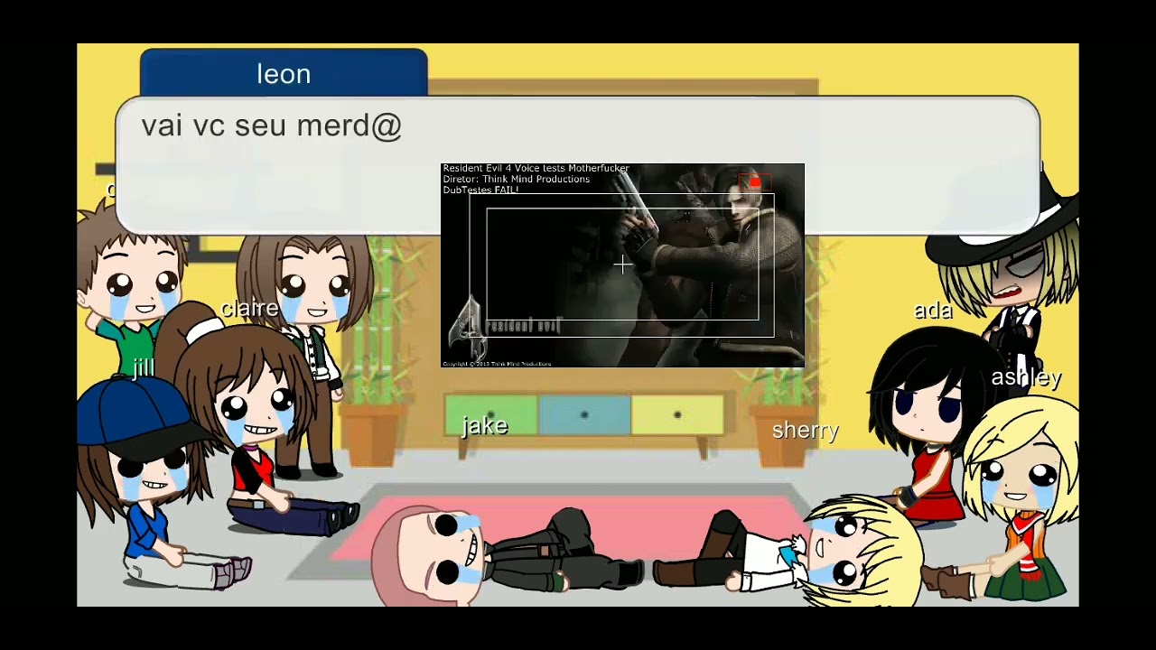 resident evil 4,5,6 e code veronica reagindo dubtest fail resident evil 4 (leia a descrição)