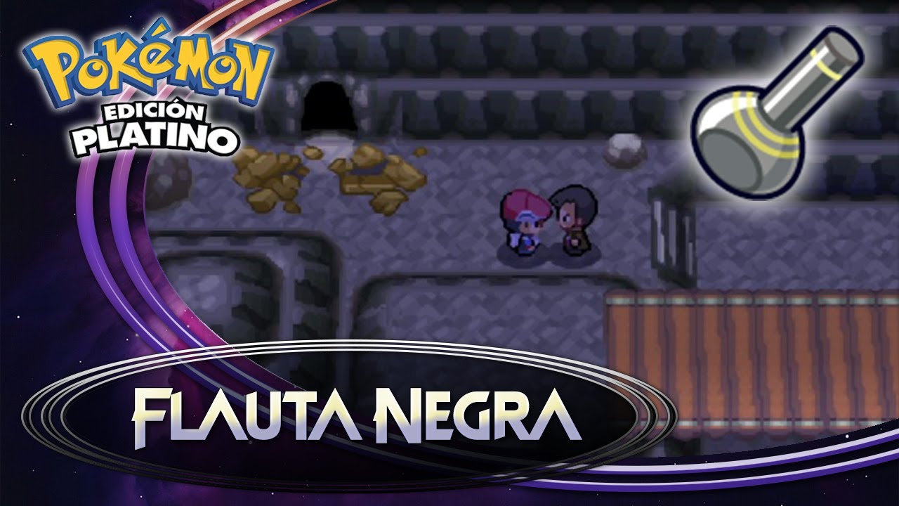 Cómo CONSEGUIR la FLAUTA NEGRA en POKÉMON PLATINO 💥 GUÍA POKÉMON