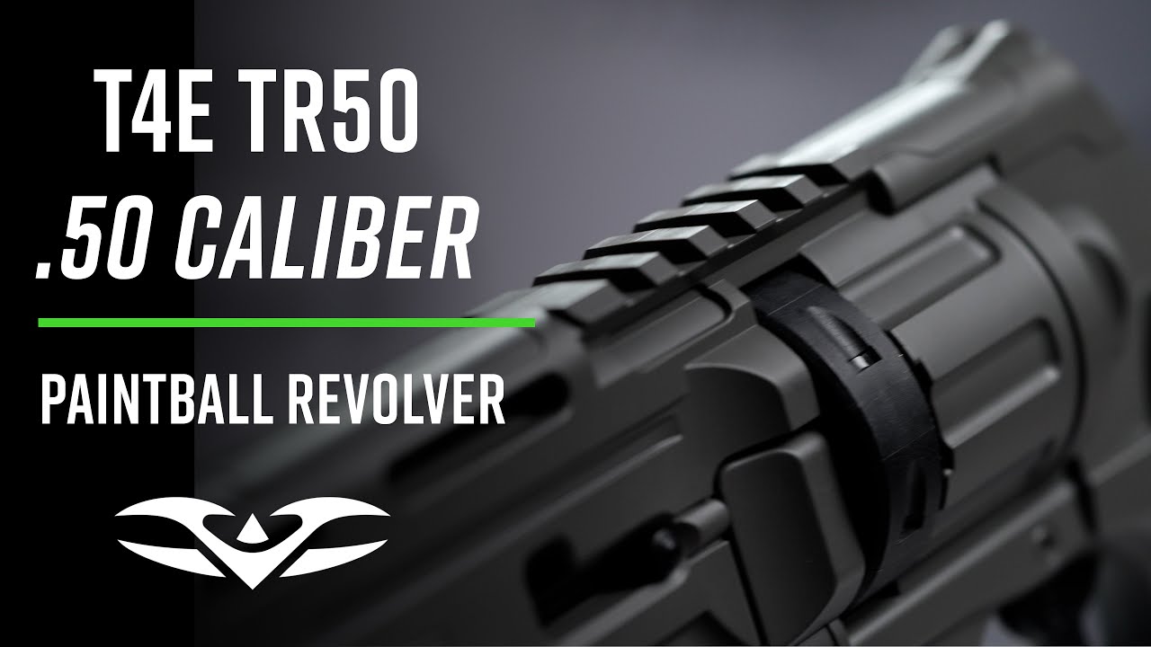 Umarex T4e Tr50 50 Caliber Paintball Revolver Youtube