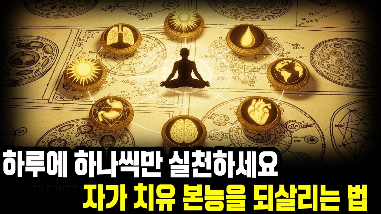 몸의 자가 치유력을 깨우는 7가지 자연 습관｜약 없이 회복하는 법