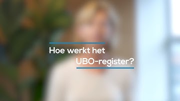 UBO: Hoe werkt het UBO-register?