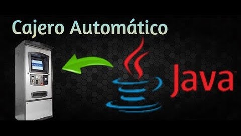 Cajero automático en Java (2/2).