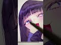 【しめじダンス】らでんちゃんを描いてみた Part2【Illustration Making 】#shorts