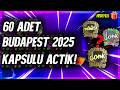 60 TANE BUDAPEŞTE KAPSÜLÜ AÇTIK SONUÇ NE OLDU? CS2 2026 SKIN HEDİYELİ