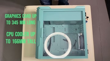 Vetroo M03 Mint Green MATX PC Case Unboxing