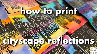 Celebrity How to Print a City Reflection | Step by Step Instructional Video Profile