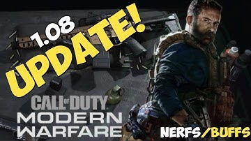 1.08 UPDATE PATCH NOTES | WEAPONS | FOOTSTEPS | CRASHES | MODERN WARFARE