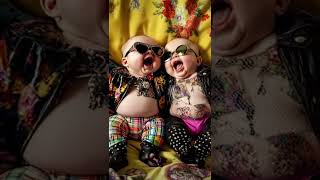 Twins Fat Boys Laughing…#twins #fatboy #laughing