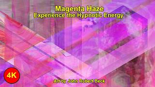 Vibrant Geometric Flow in 4K Ultra HD  - Abstract Art by John Robert Beck