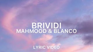 Mahmood & BLANCO- Brividi Lyric video (Eurovision 2022 Italy🇮🇹)
