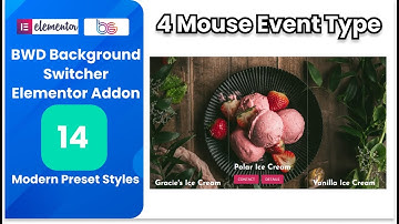 BWD Background Switcher Elementor addon tutorial