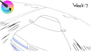 Learning 2D-Animation- Week-7 In(Krita)