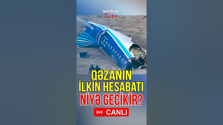 Təyyarə qəzasının ilkin hesabatı niyə gecikir? - Media Turk TV #mediaturk #trend #shortvideo