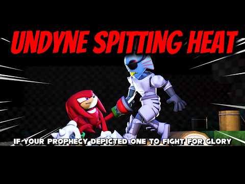 Knuckles vs Undyne - RAP BATTLE! - ft. Cami-Cat & True Evil Villain reaction