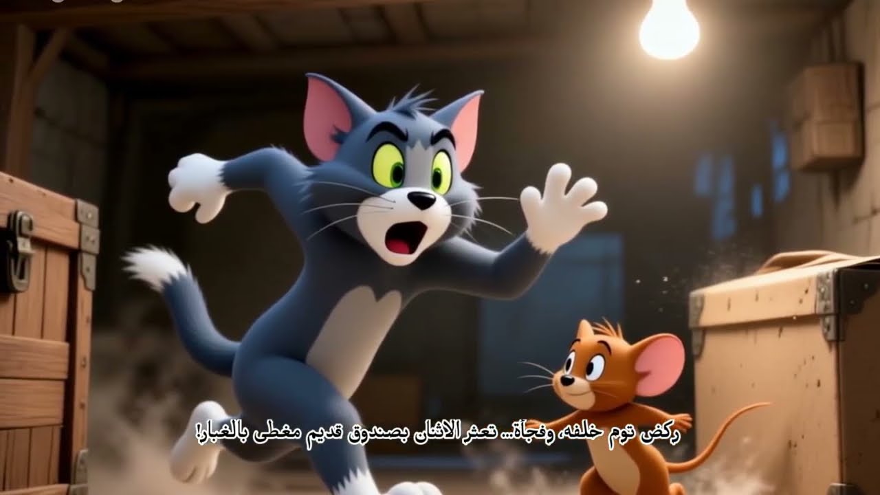 🔑😱😱 مغامرة المفتاح الذهبي   قصة توم وجيري المفيدة للأطفال