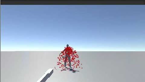 Blood splatter unity