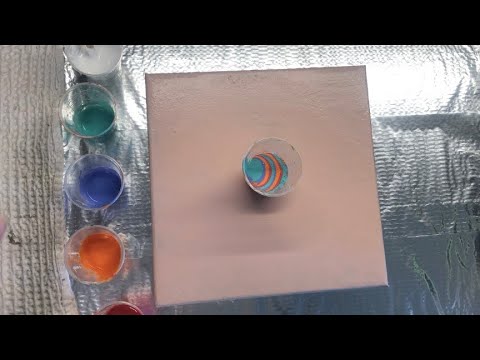 Rustling Tree! Swipe, Acrylic Paint. - YouTube