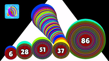 LEVEL UP CIRCLE - ASMR  ios android Walktrough Ball Run 2048(infinity mod)vs Draw To Smash Part #1.