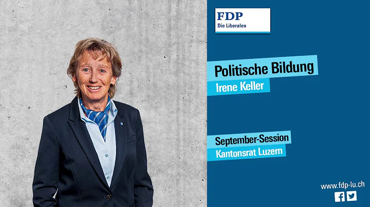 FDP-Kantonsrtin Irene Keller zur politischen Bildu...
