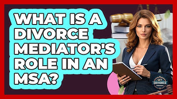 What Is A Divorce Mediator
