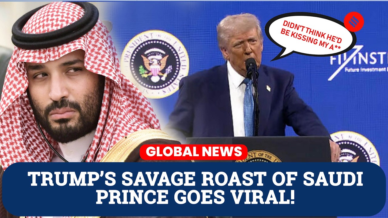 MOMENT: Trump Says Saudi Prince “Didn’t Expect to Be Kissing My A**”