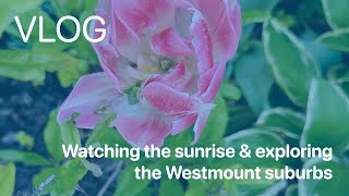 VLOG | Watching the Sunrise & Exploring the Westmount Suburbs