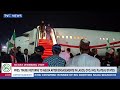 Pres. Tinubu Returns To Abuja After Engagements In Lagos, Oyo, Imo, and Plateau States