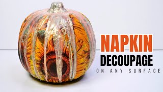 Mastering Napkin Art: Creative Ways to Use Napkin Decoupage on Any Surface