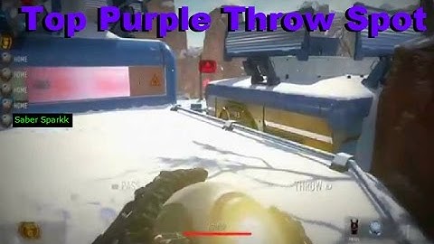 Bio Lab Uplink Top Purple Throw Spot