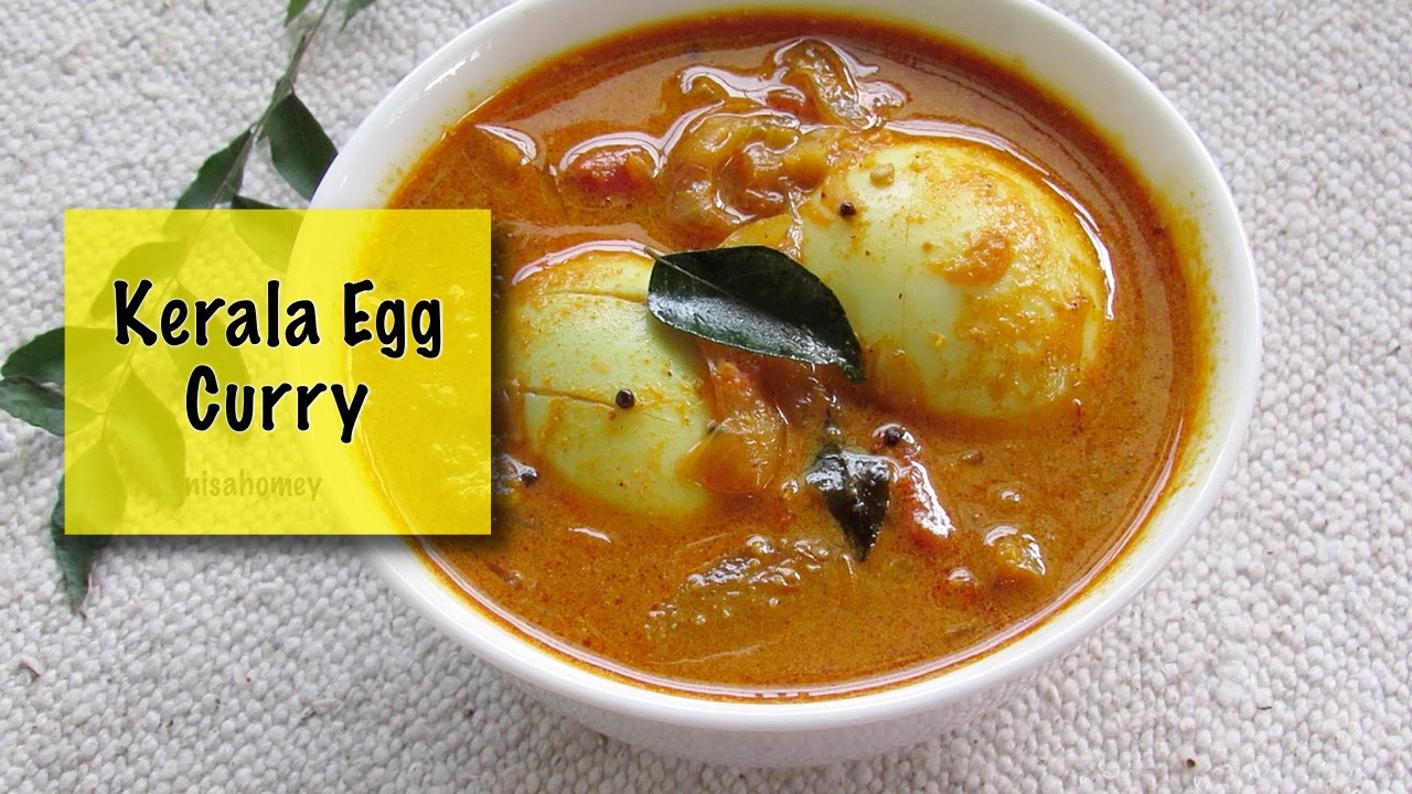 Egg Curry Recipe How To Make Kerala Egg Curry With Coconut Milk