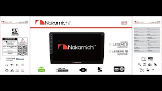 Nakamichi android T5 NA 3102i ( 9 \u0026 10 