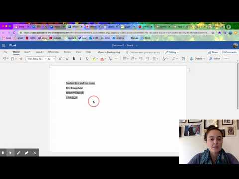 How to MLA Format a Narrative - YouTube