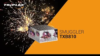 FAJERWERKI TXB810 100S 1'' BATERIA SMUGGLER F3 TRIPLEX FIREWORKS
