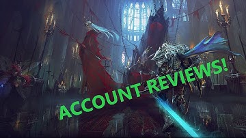 HEIR OF LIGHT - ACCOUNT REVIEWS! RUNES, OMEN TEAMS, PROGRESSION