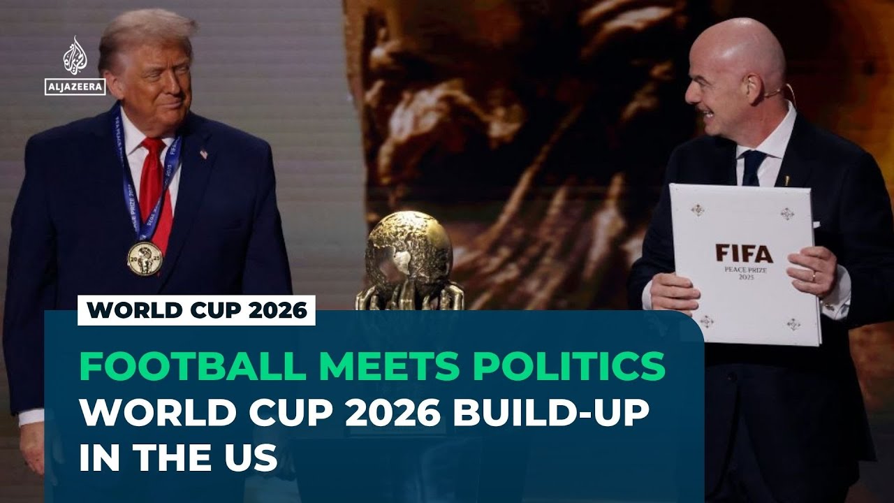 يُلقي ترامب بظلاله على بطولة كأس العالم لكرة القدم 2026، حيث تهيمن السياسة على الاستعدادات.