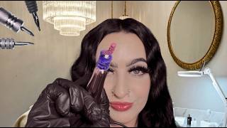 [ASMR] Permanent Eye And Lip Makeup | Tattoo | Soft Spoken