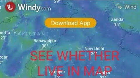 WETHER in map||weather in google maps ||