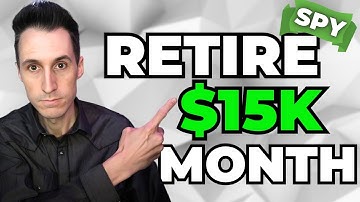 Retire by Creating a $10k/Month Salary Running The Wheel On SPY! Step by Step Guide