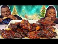 THE BEST HOT HONEY TURKEY WINGS ON YOUTUBE!! | HASHTAG THE CANNONS | MUKBANG EATING SHOW