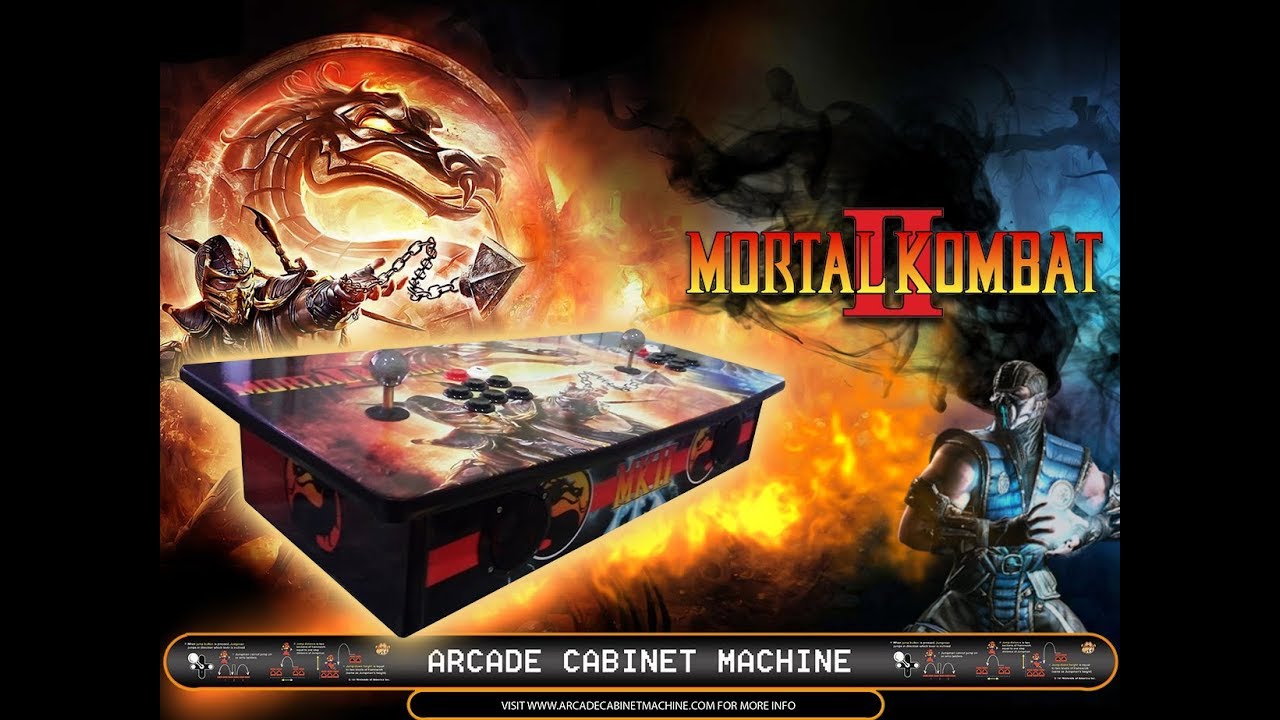 © Arcade Cabinet Machine - Joystick Arcade multigames 2019 - "Mortal Kombat II Theme"