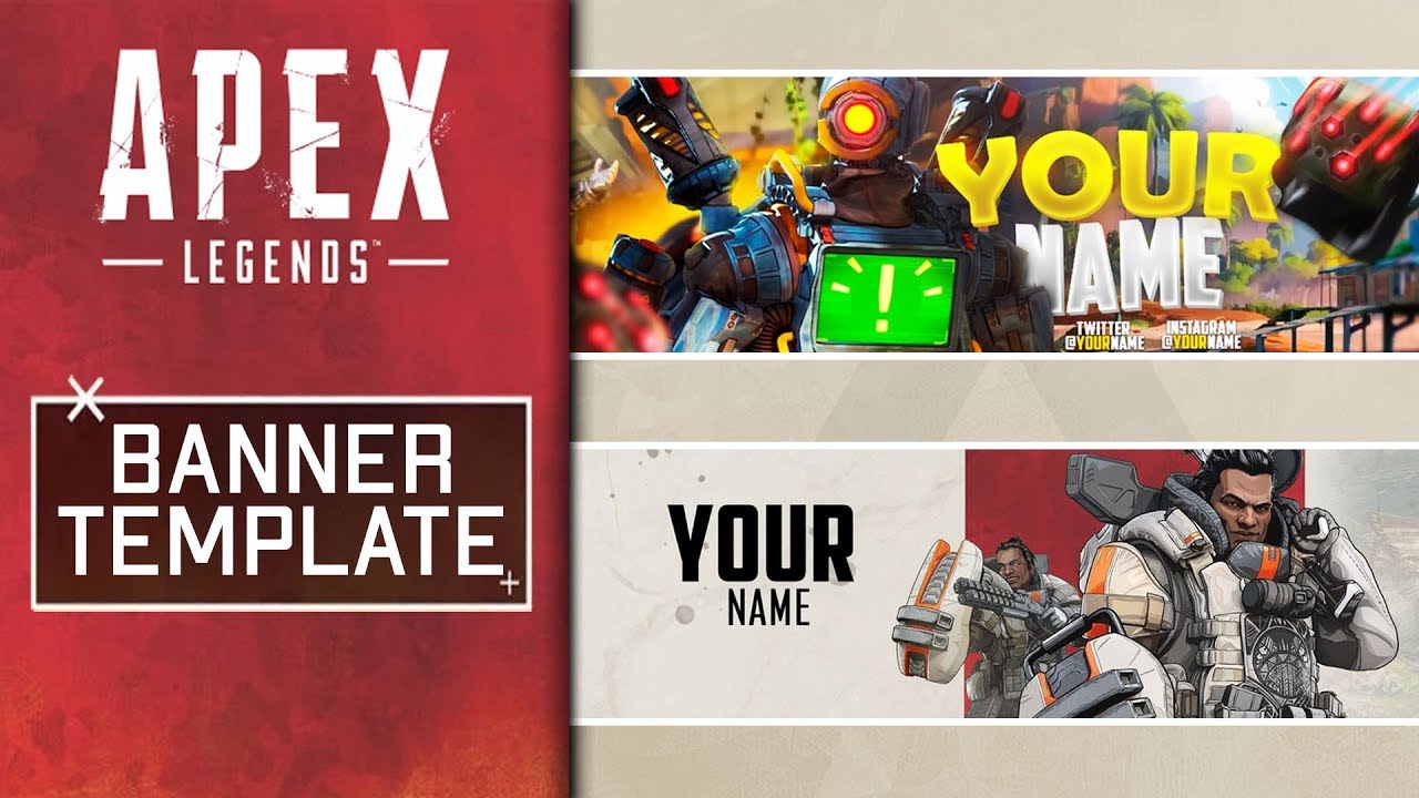 Top Apex Legends Banner Template Youtube